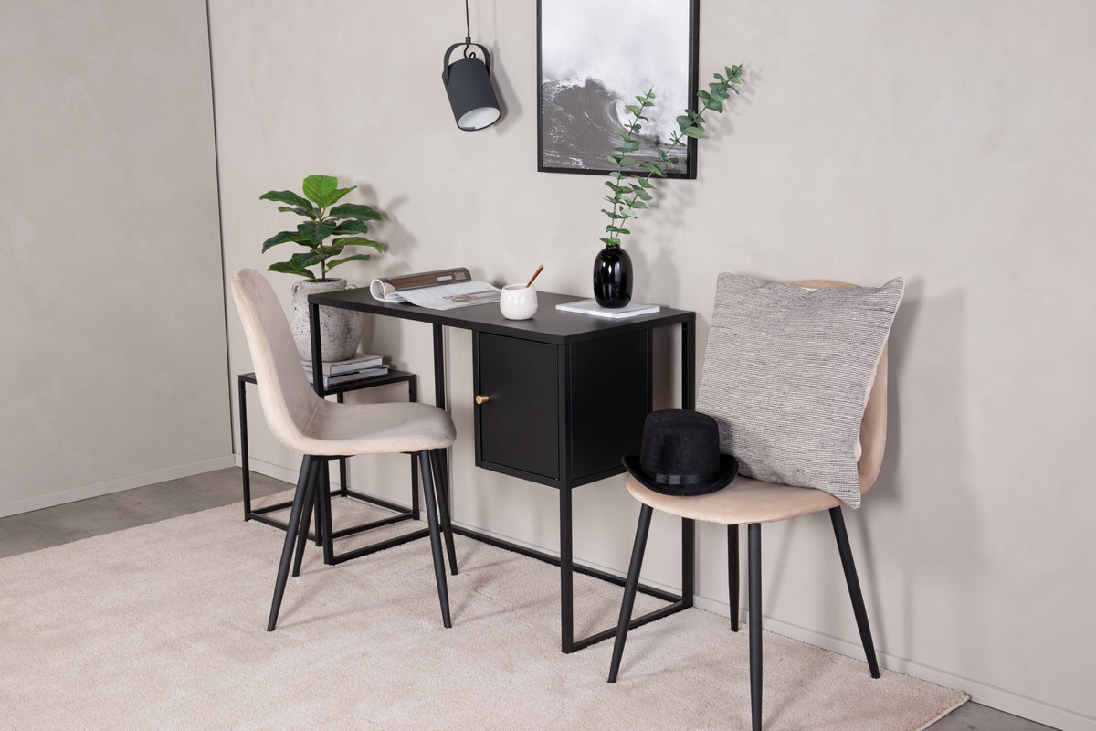 Venture Design Bakal Skrivbord 95 x 45 Svart