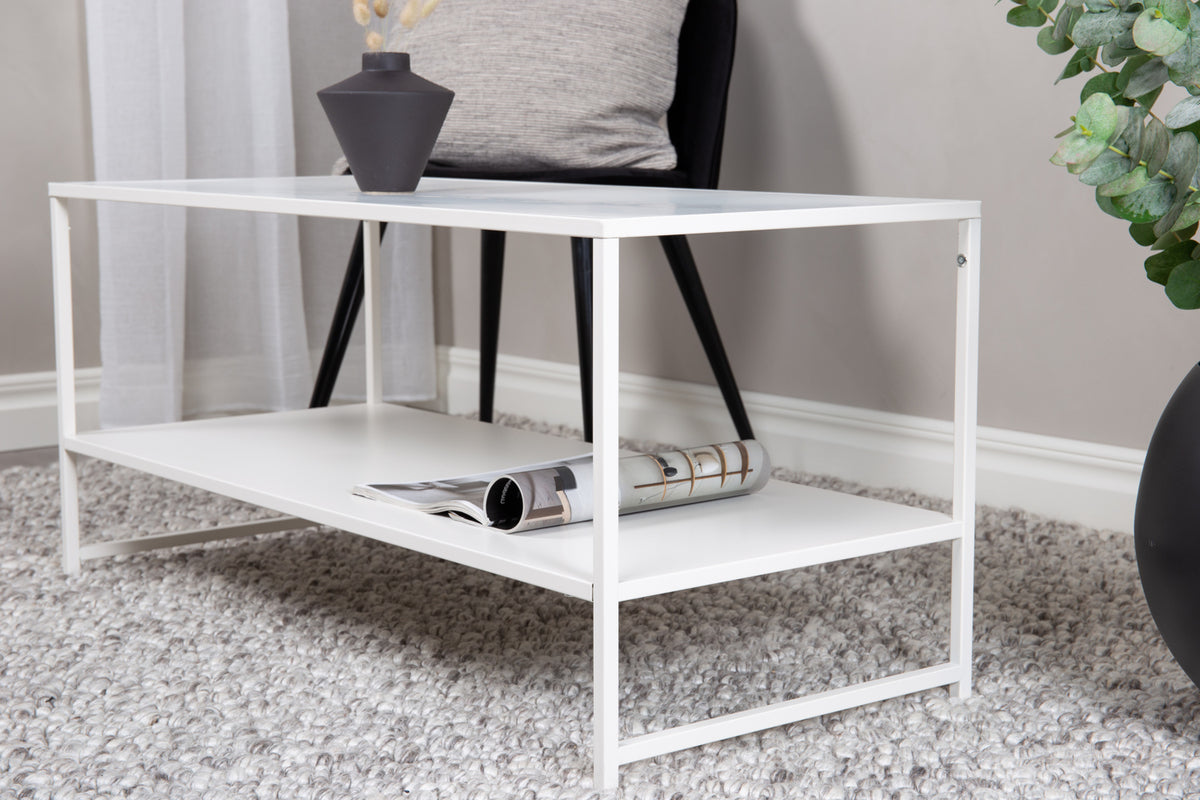 Venture Design Staal Soffbord 102 x 43 Vit