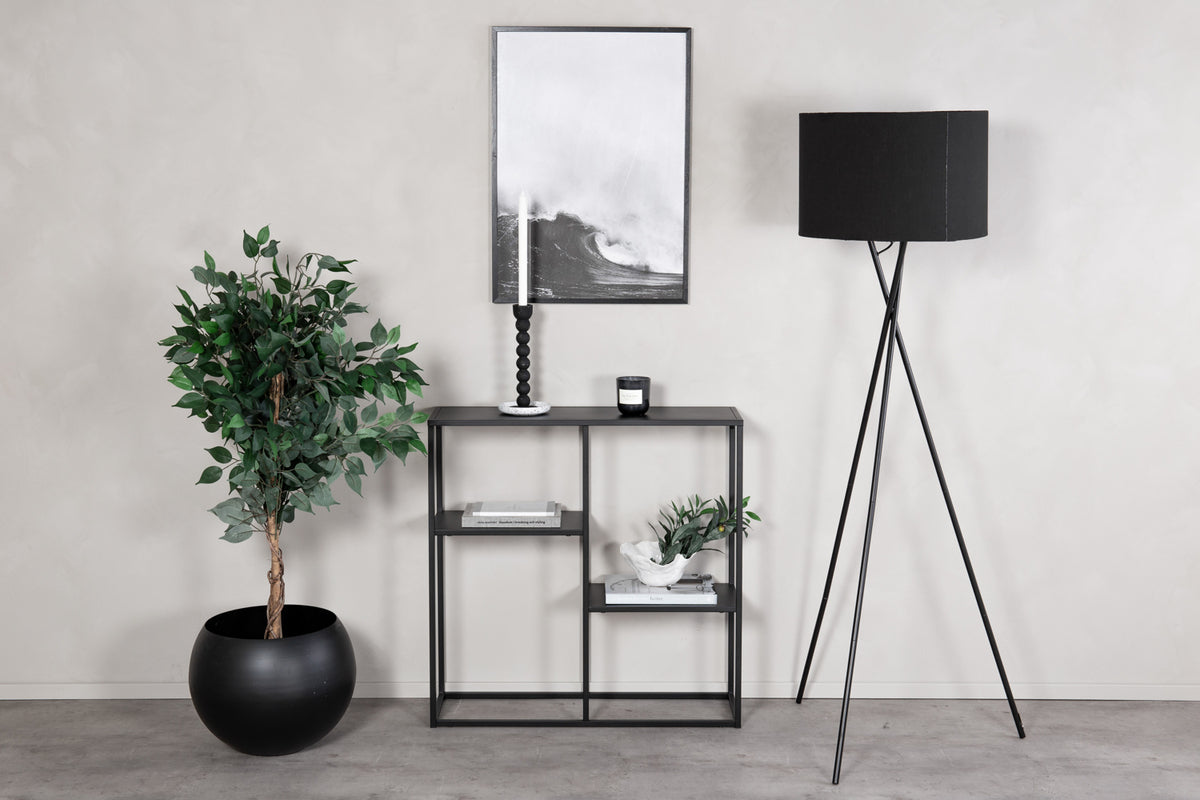 Venture Design Staal Hyllor 26 x 81 x 80 Svart