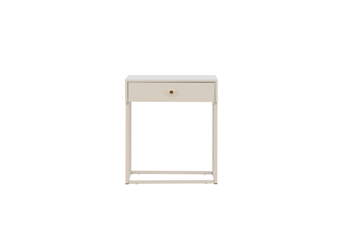 Venture Design Bakal Sängbord 43 x 41 Beige