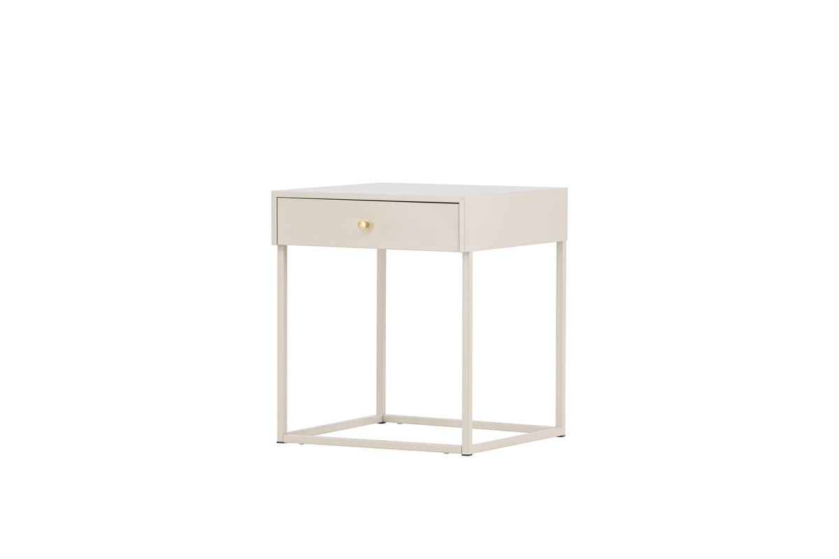 Venture Design Bakal Sängbord 43 x 41 Beige