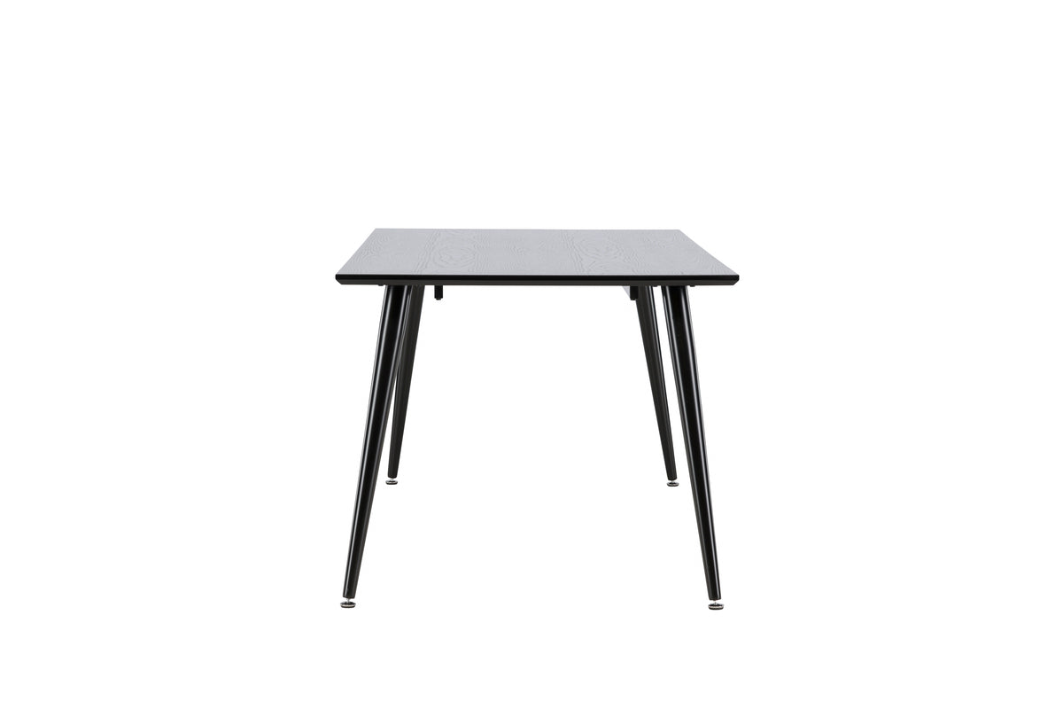 Venture Design Dipp Rektangulära Matbord 180 x 90 Svart