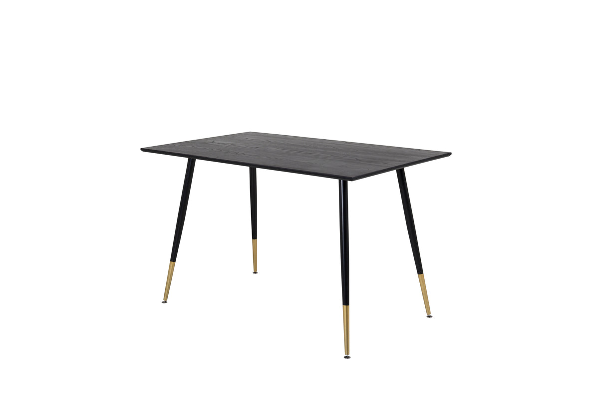 Venture Design Dipp Rektangulära Matbord 120 x 85 Svart