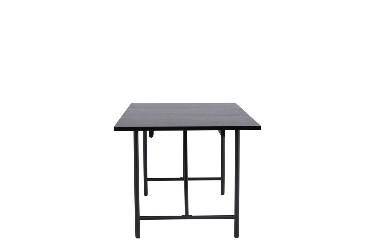 Venture Design Astrid Rektangulära Matbord 200 x 90 Svart