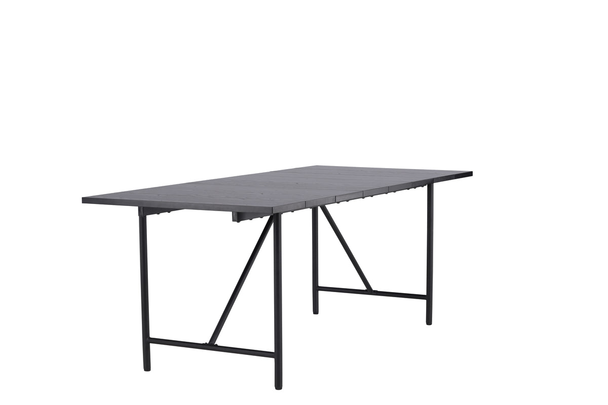 Venture Design Astrid Rektangulära Matbord 200 x 90 Svart