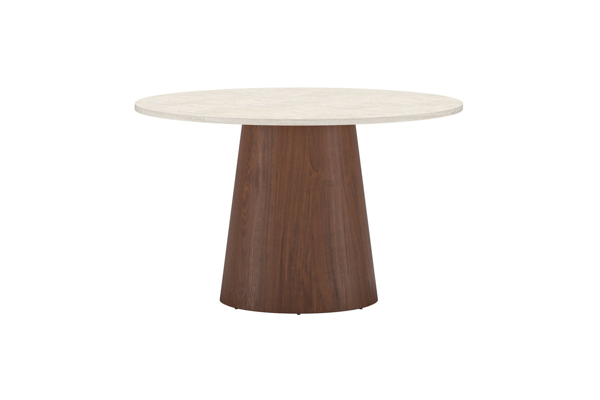 Venture Design Lanzo Runda Matbord Ø120 Beige
