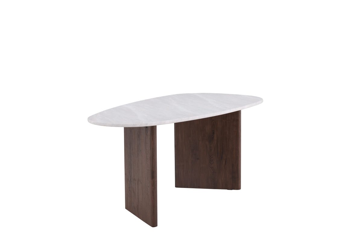 Venture Design Grönvik Ovala Matbord 180 x 90 Ljusgrå