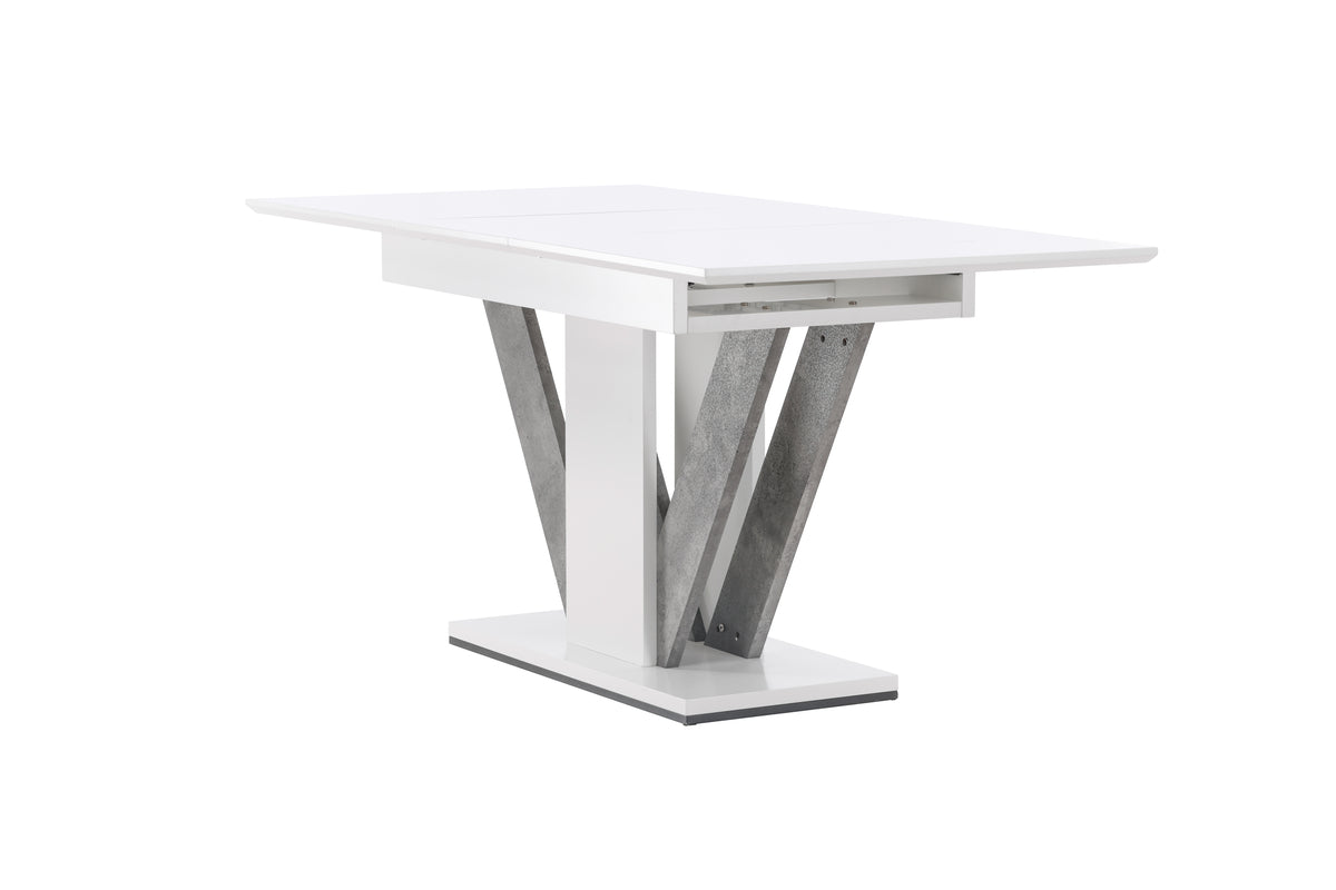 Venture Design Disa Rektangulära Matbord 120 x 80 Vit