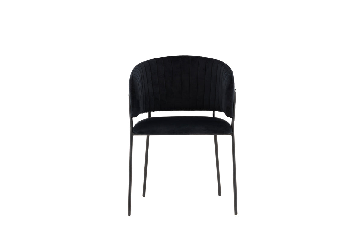 Venture Design Selma Matstolar 2-pack Svart