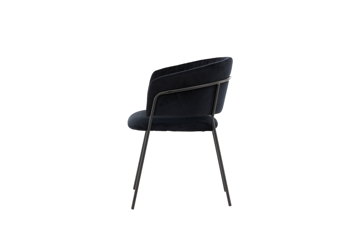 Venture Design Selma Matstolar 2-pack Svart