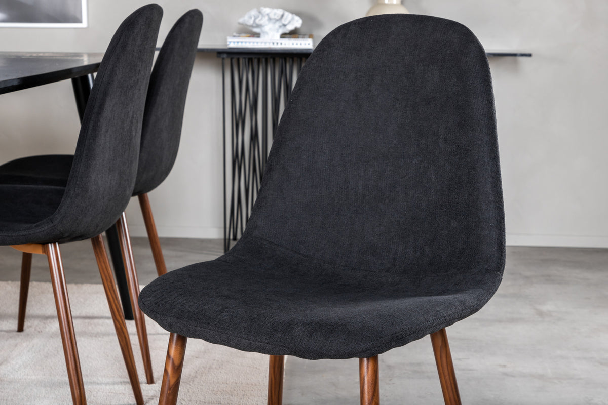 Venture Design Polar Matstolar 2-pack Svart