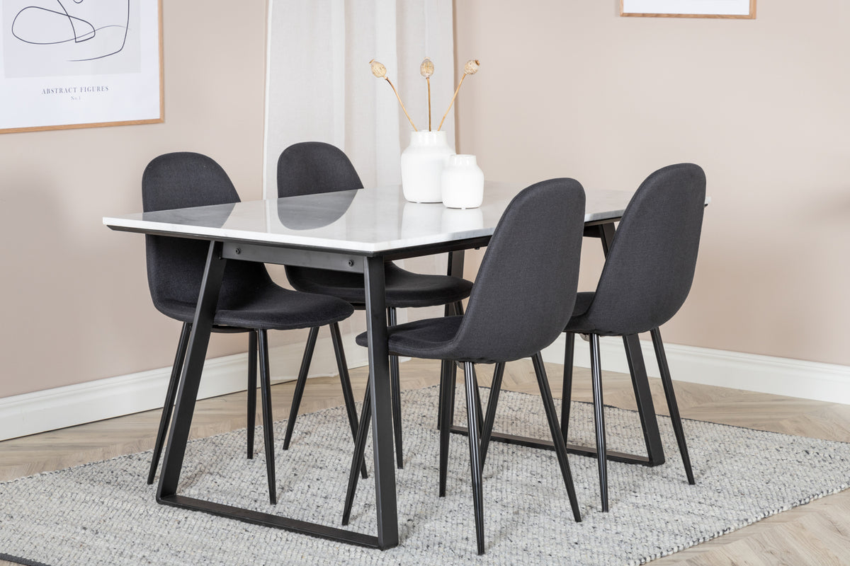 Venture Design Polar Matstolar 2-pack Svart