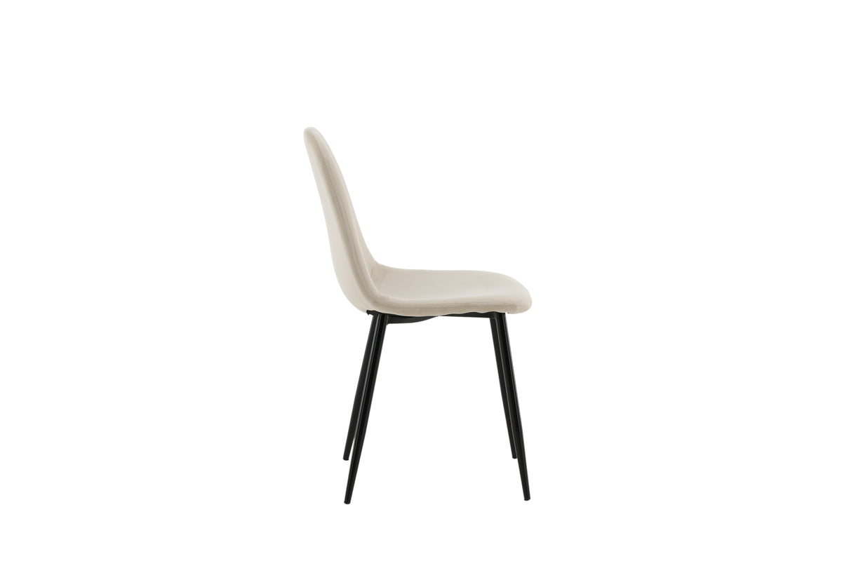Venture Design Polar Matstolar 2-pack Beige