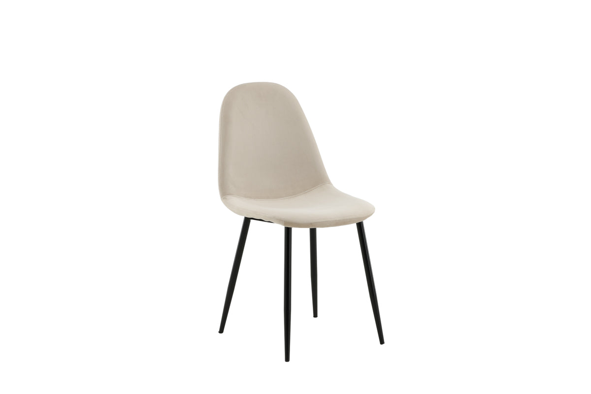 Venture Design Polar Matstolar 2-pack Beige