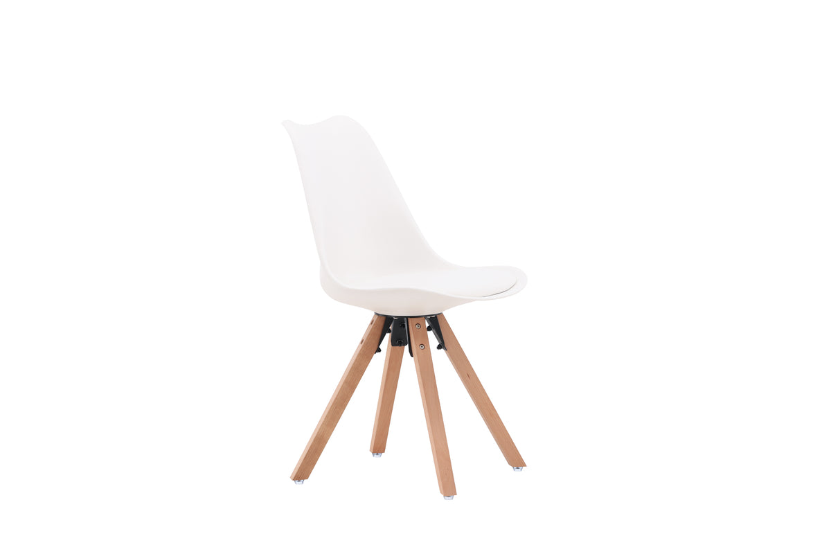 Venture Design Zeno Matstolar 2-pack Vit