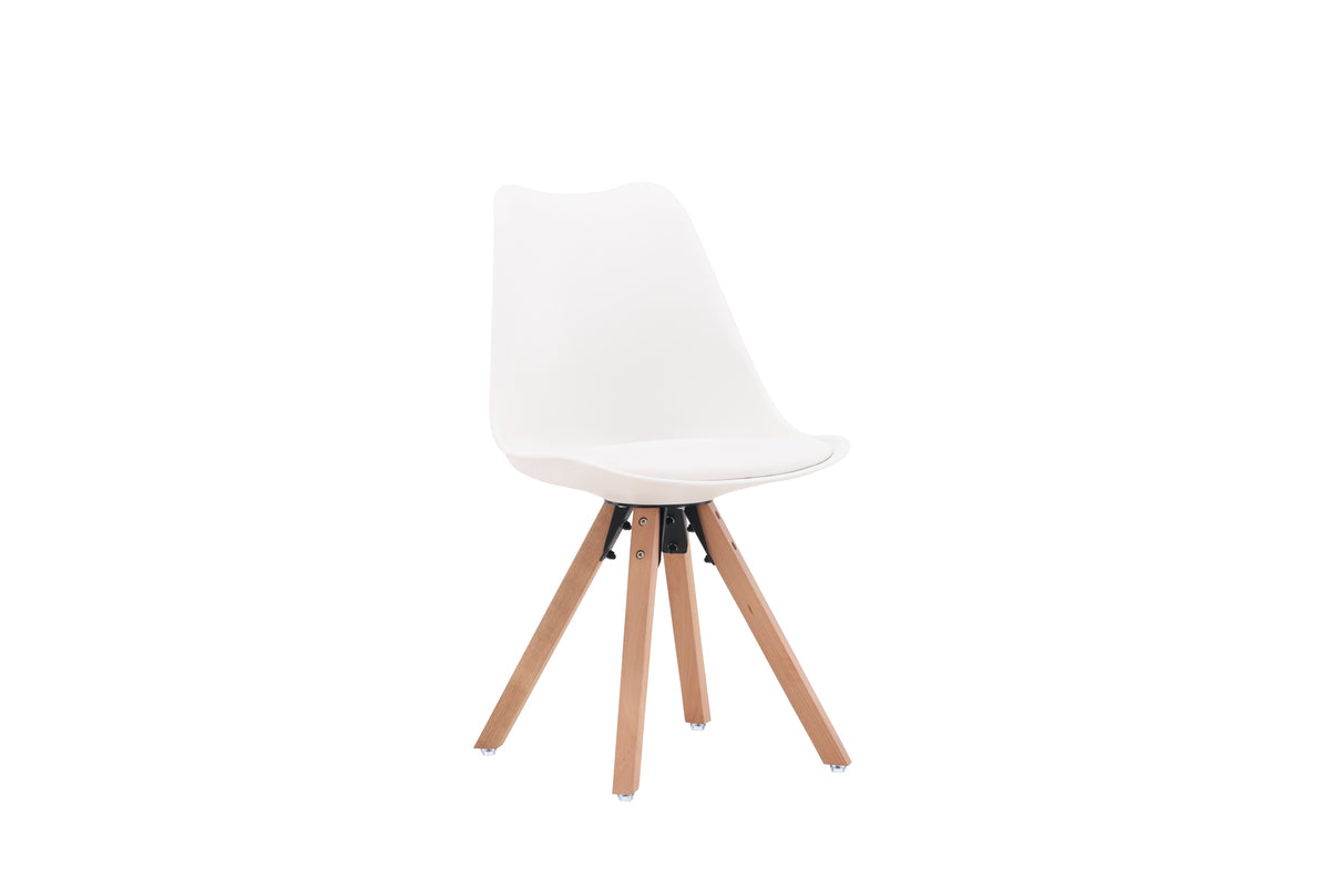 Venture Design Zeno Matstolar 2-pack Vit