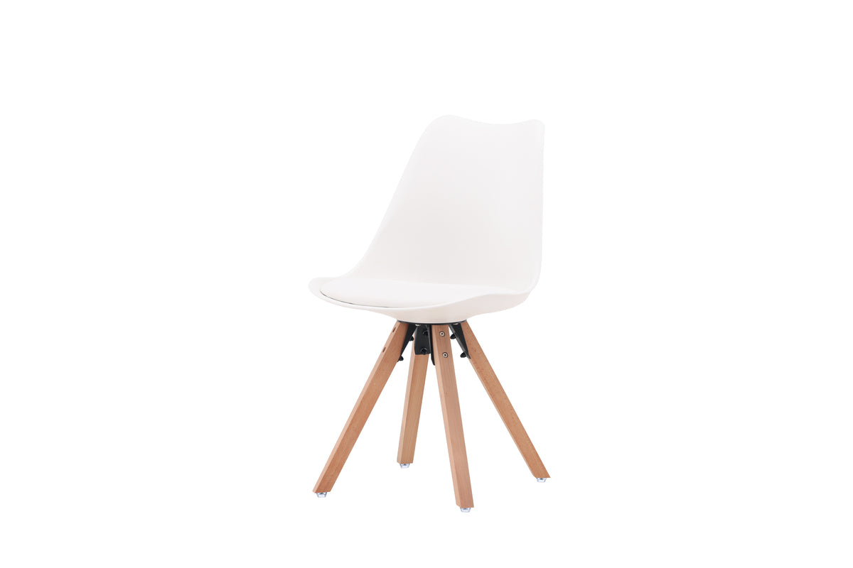 Venture Design Zeno Matstolar 2-pack Vit