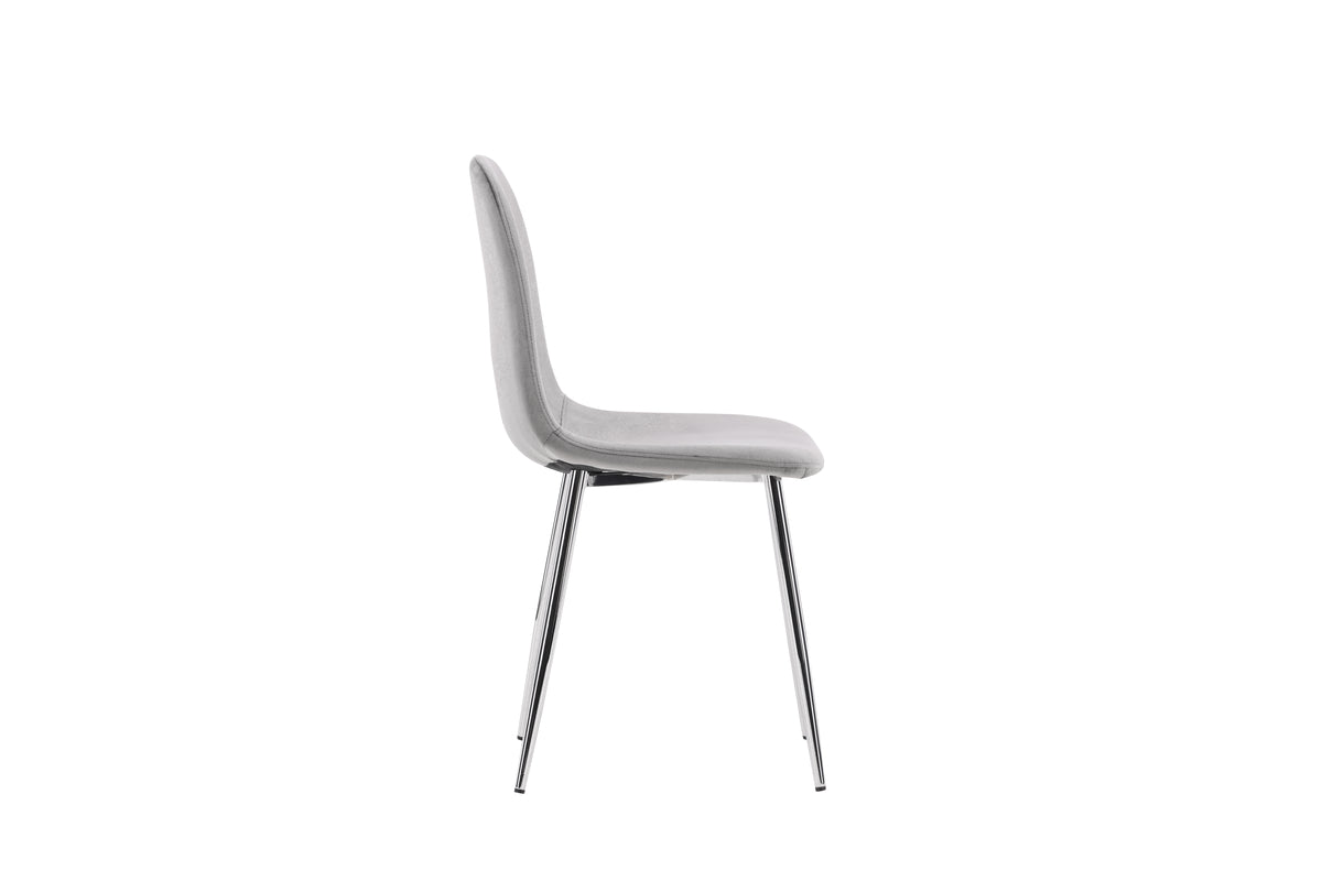 Venture Design Eva Matstolar 2-pack Ljusgrå