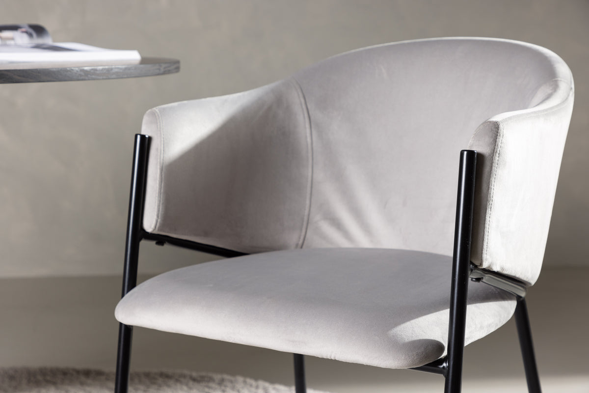 Venture Design Evelina Matstolar 2-pack Grå