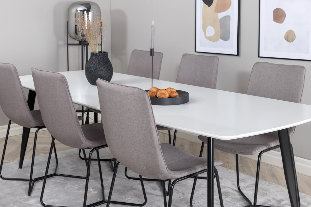 Venture Design X Matstolar 2-pack Grå