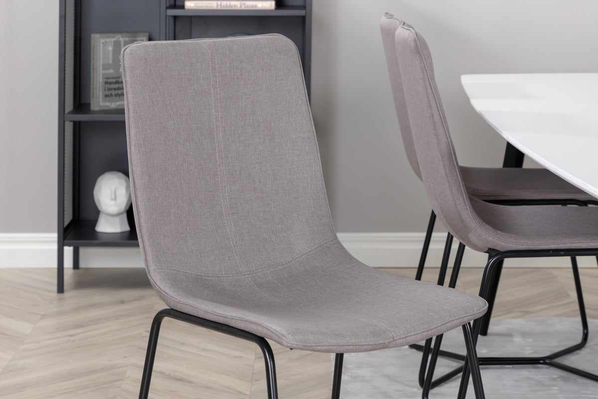 Venture Design X Matstolar 2-pack Grå