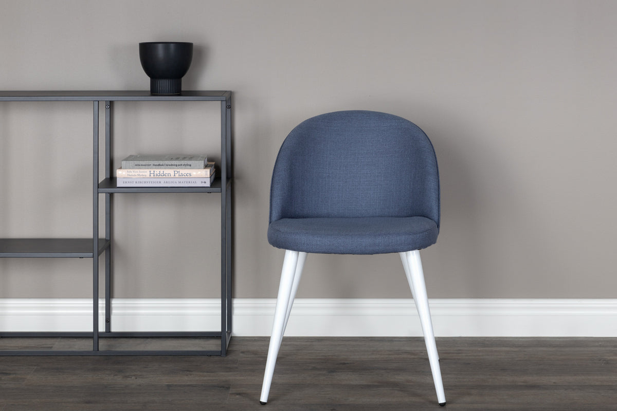 Venture Design Velvet Matstolar 2-pack Blå