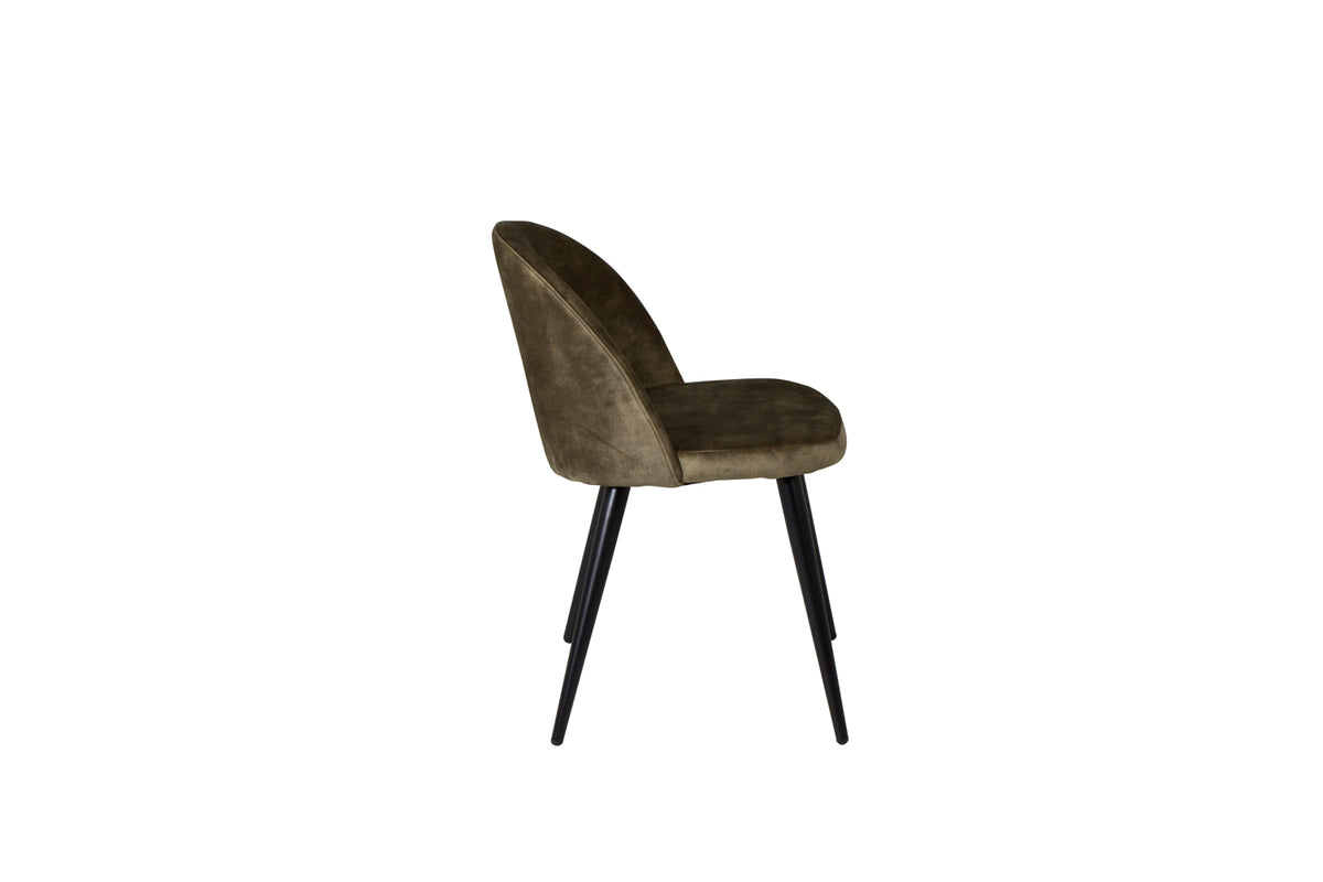 Venture Design Velvet Matstolar 2-pack Grön