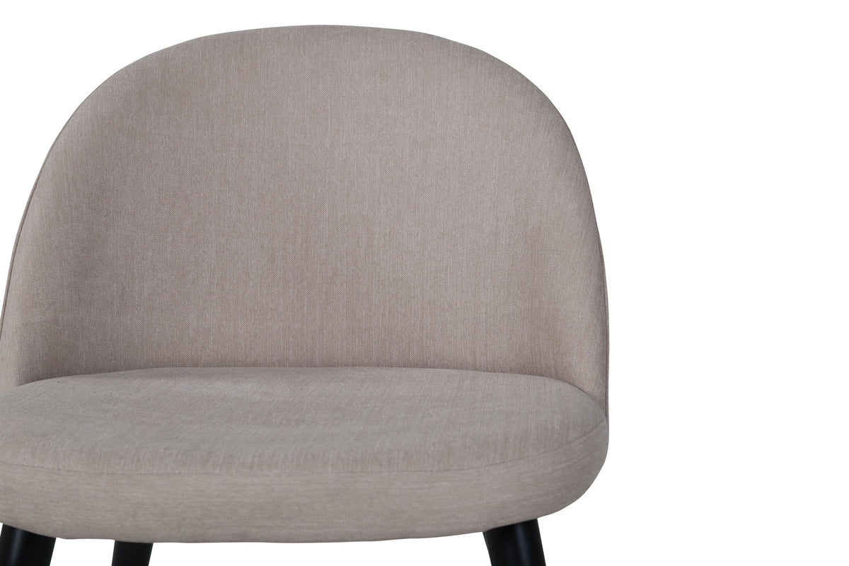 Venture Design Velvet Matstolar 2-pack Beige