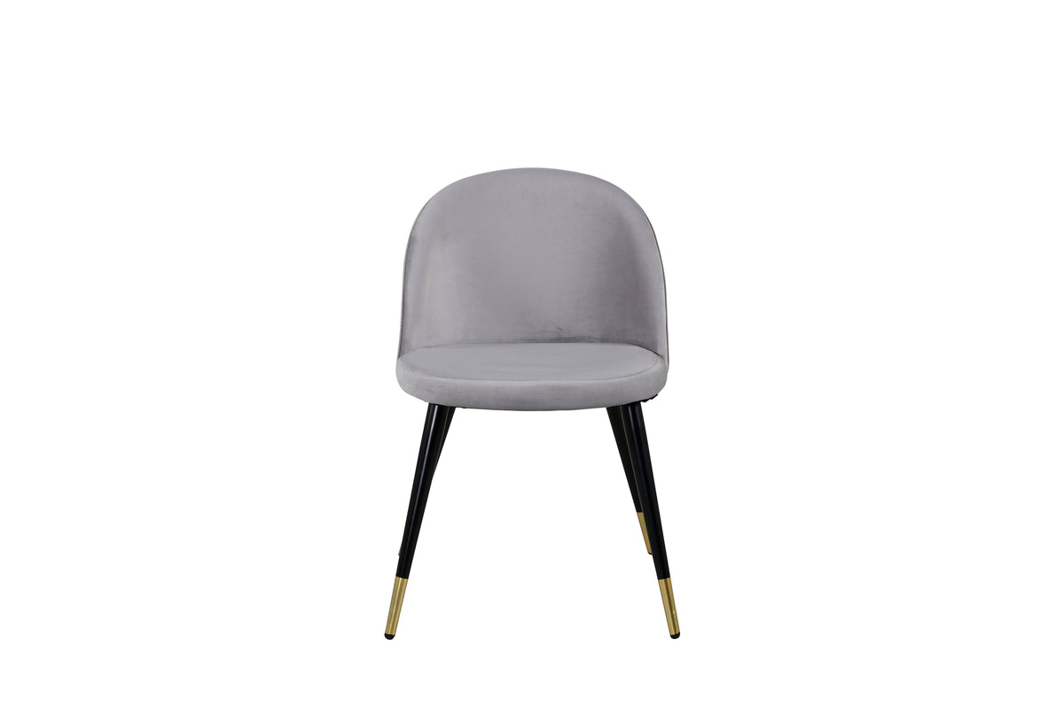 Venture Design Velvet Matstolar 2-pack Grå