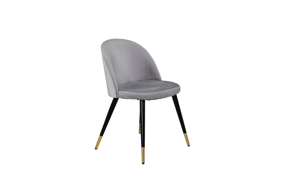 Venture Design Velvet Matstolar 2-pack Grå