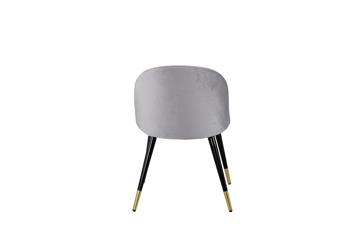 Venture Design Velvet Matstolar 2-pack Grå