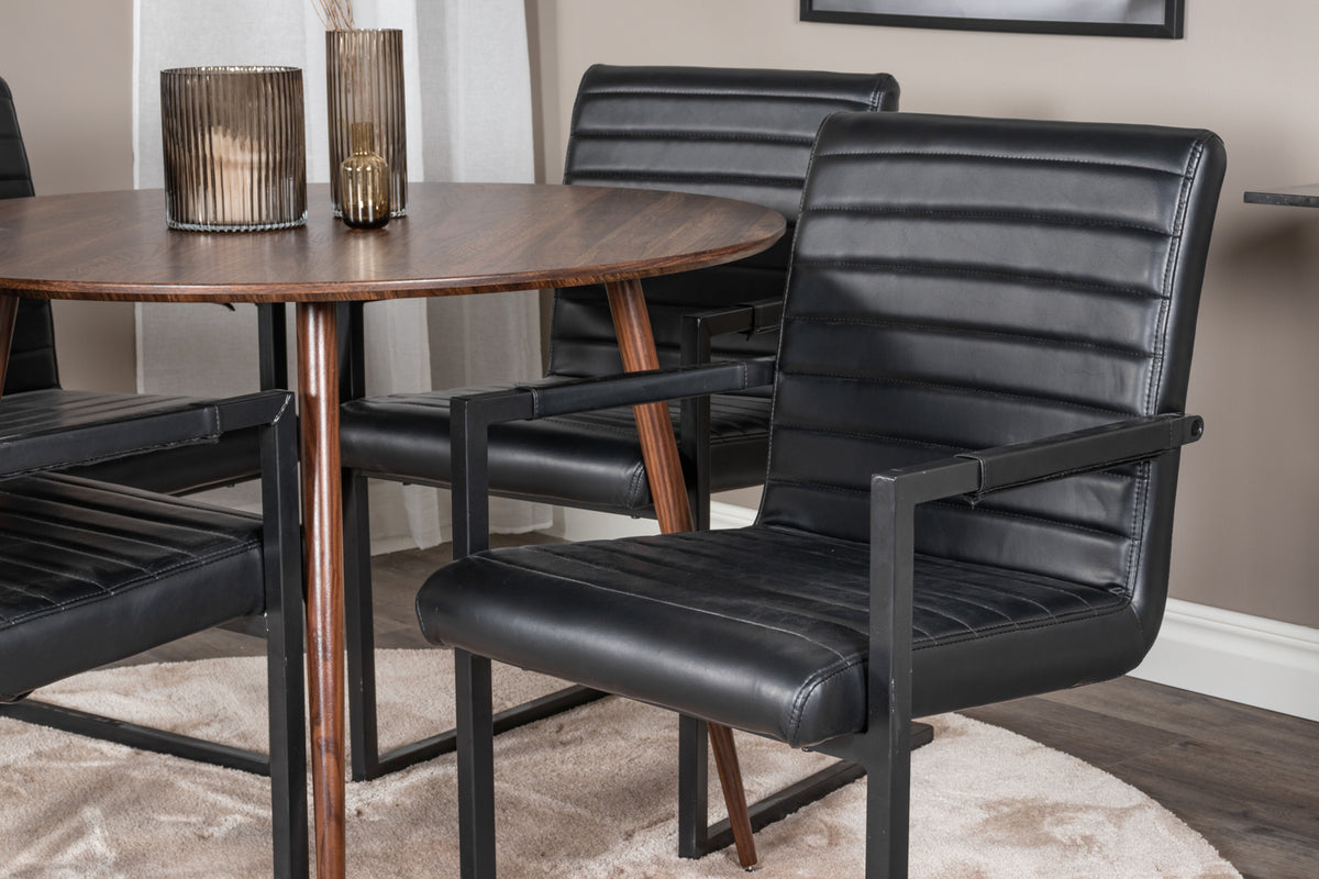 Venture Design Art Matstolar 2-pack Svart