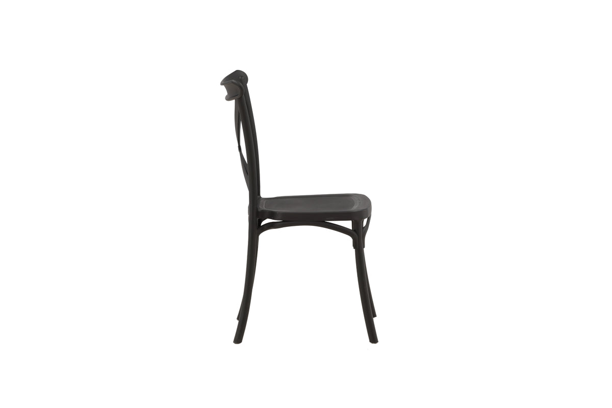 Venture Design Crosett Matstolar 2-pack Svart