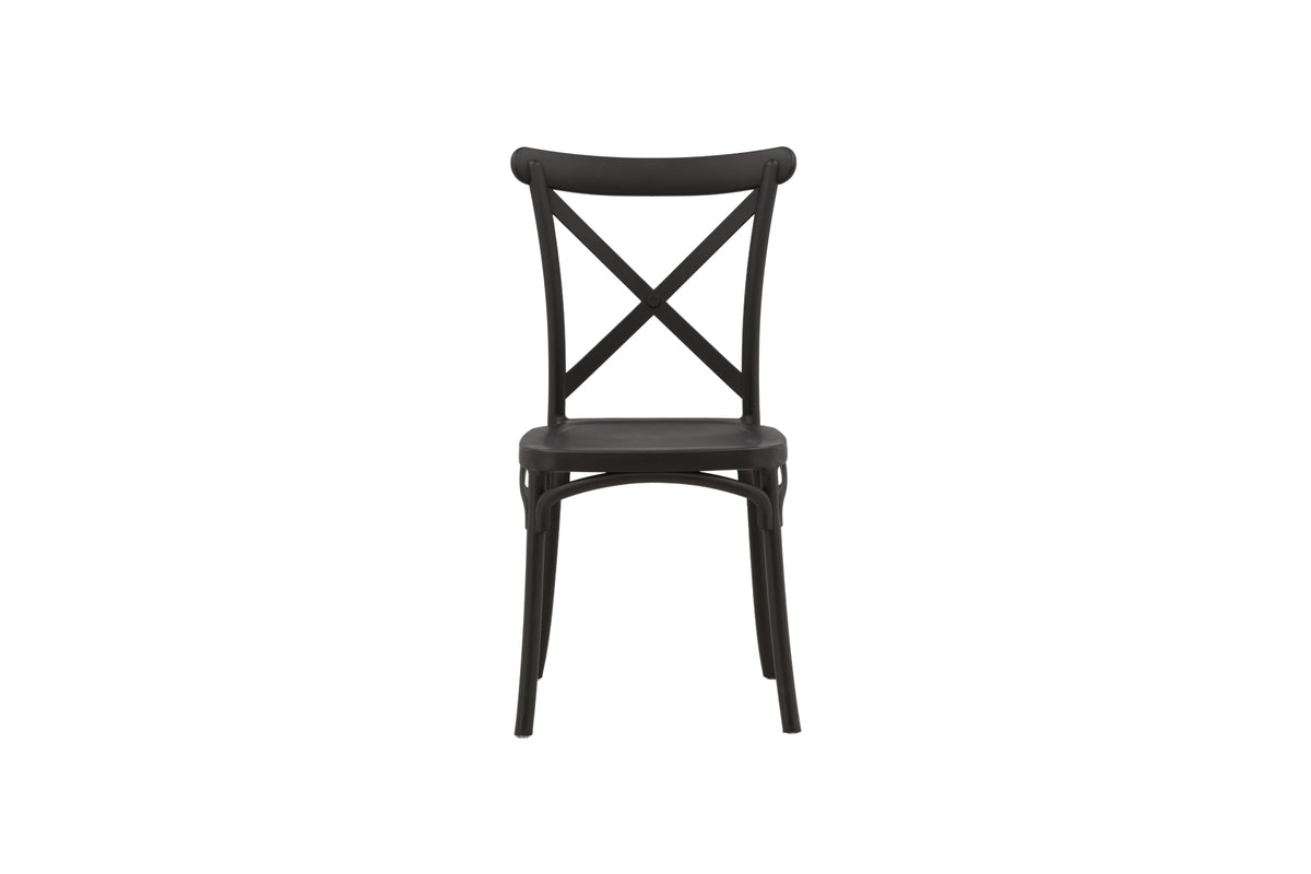 Venture Design Crosett Matstolar 2-pack Svart