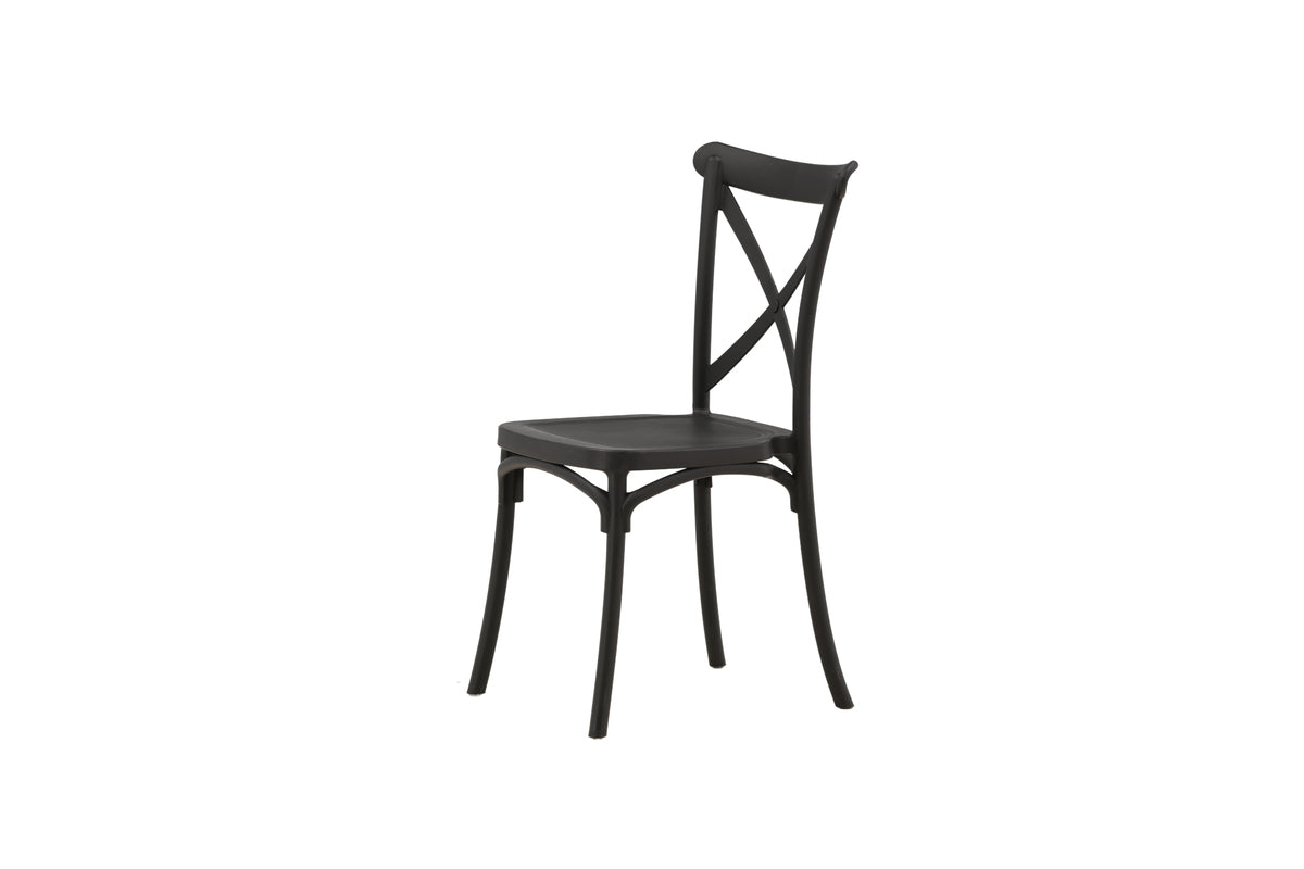 Venture Design Crosett Matstolar 2-pack Svart