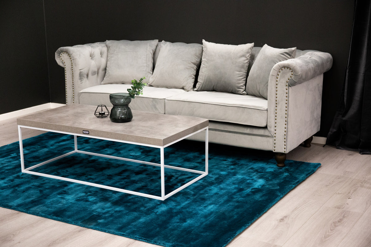 Venture Design Velvet 3-sits soffor Ljusgrå
