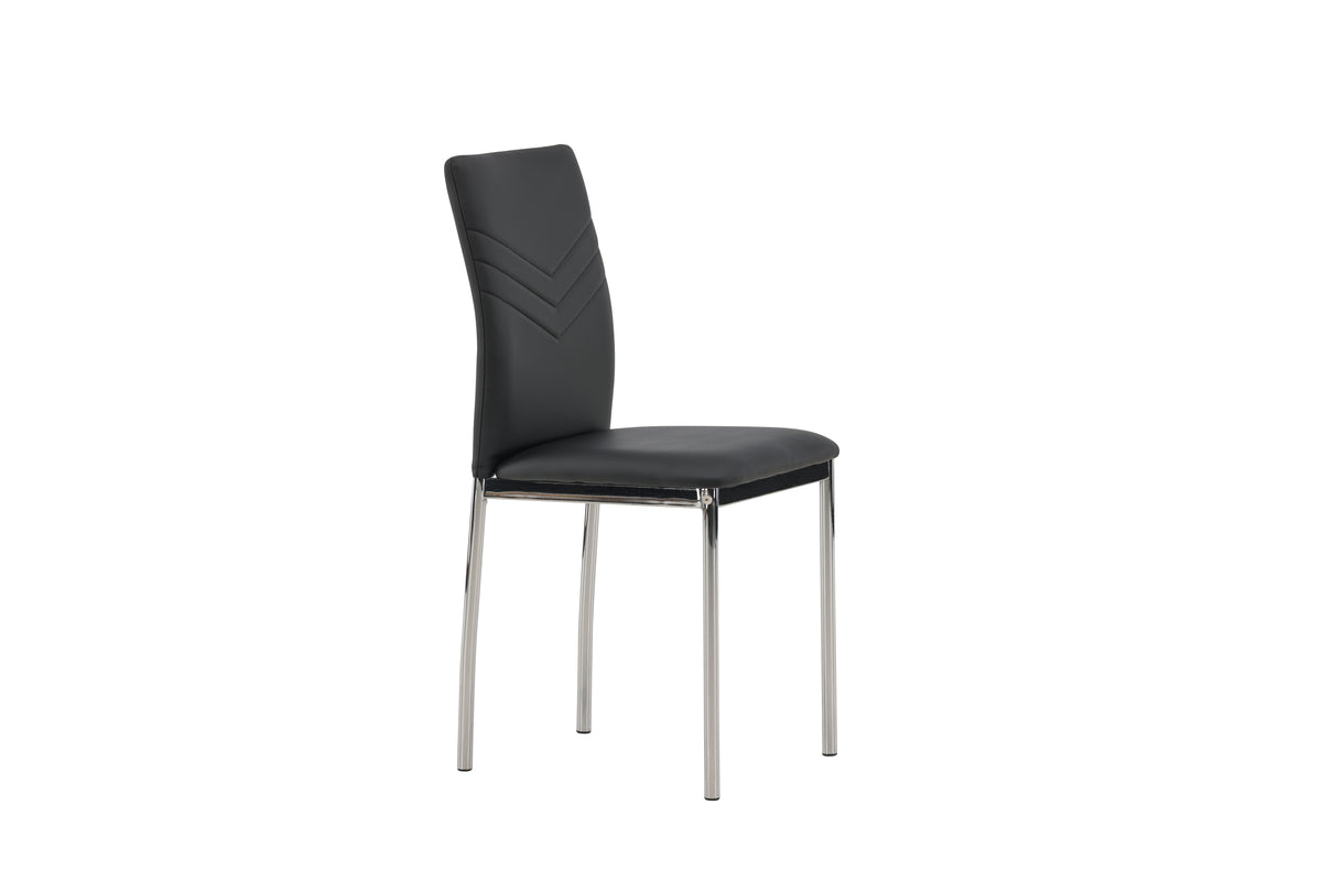 Venture Design Lily Matstolar 2-pack Svart