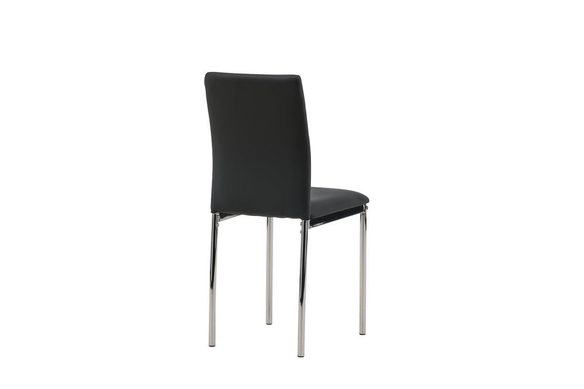Venture Design Lily Matstolar 2-pack Svart