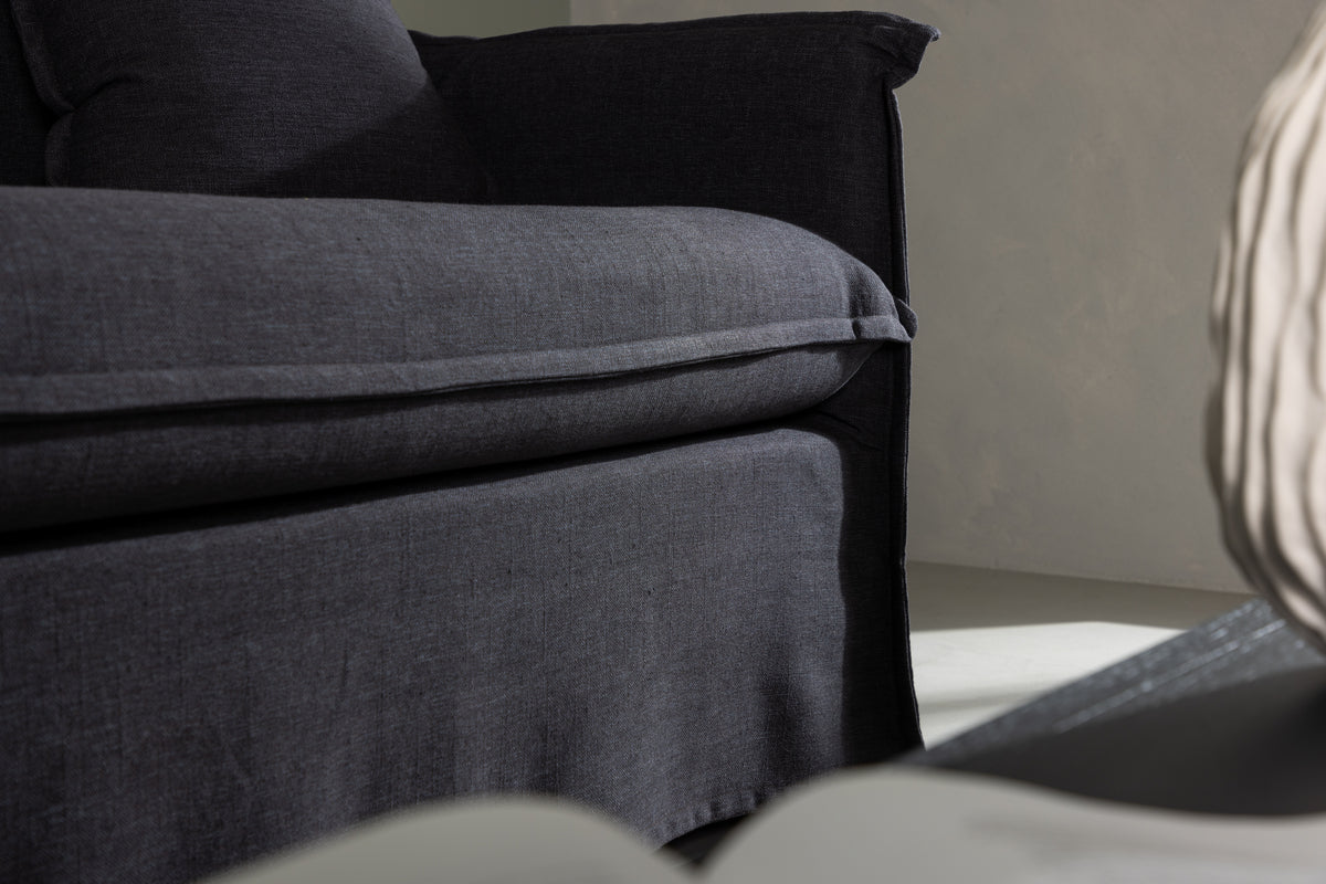 Venture Design Nova 3-sits soffor Svart
