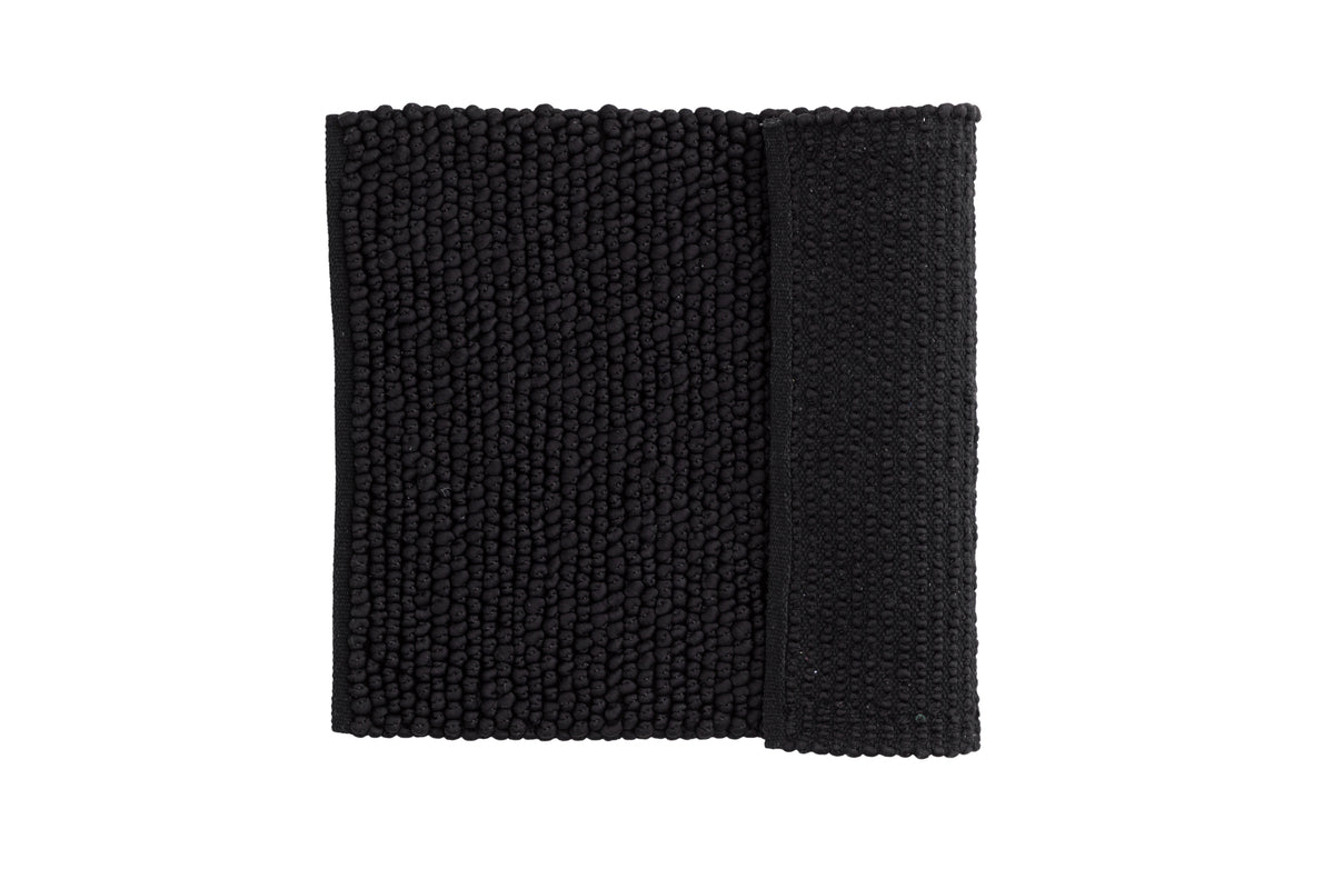 Venture Design Wilmer Rektangulära Mattor 80 x 50 Svart