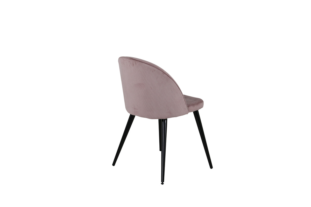 Venture Design Velvet Matstolar 2-pack Gammelrosa