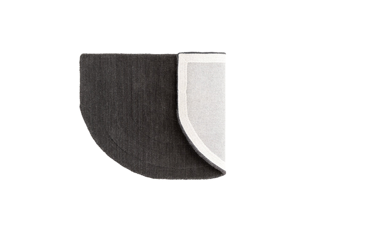 Venture Design Nora Ovala Mattor 80 x 50 Svart