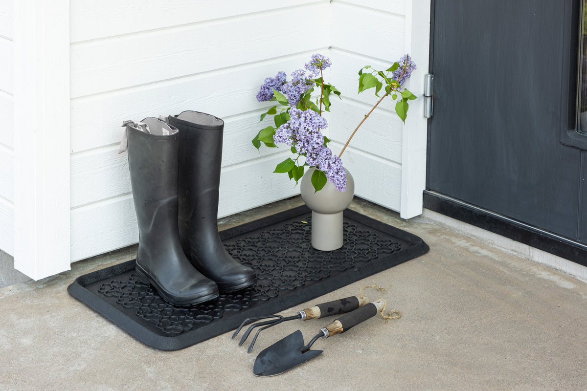 Venture Design Gunnar Rektangulära Mattor 75 x 45 Svart