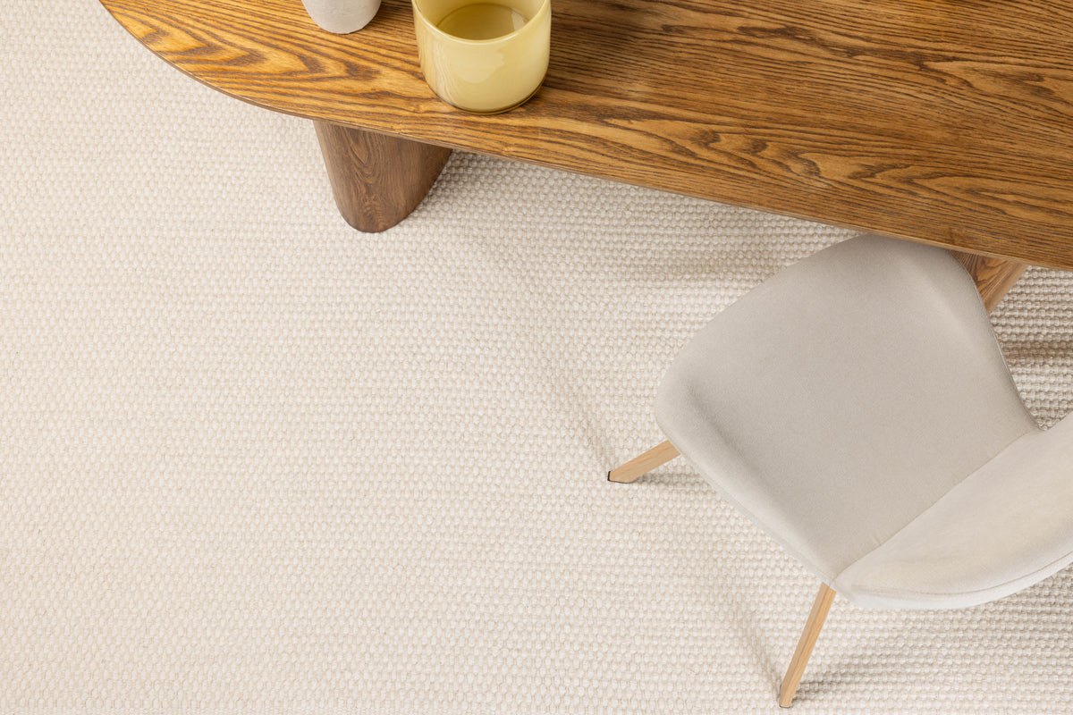 Venture Design Vilma Rektangulära Mattor 290 × 200 Off-white