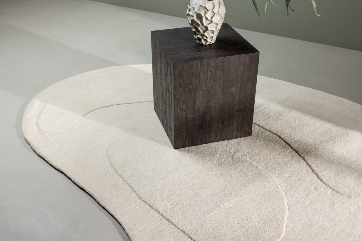 Venture Design Enard Ovala Mattor 290 × 175 Vit