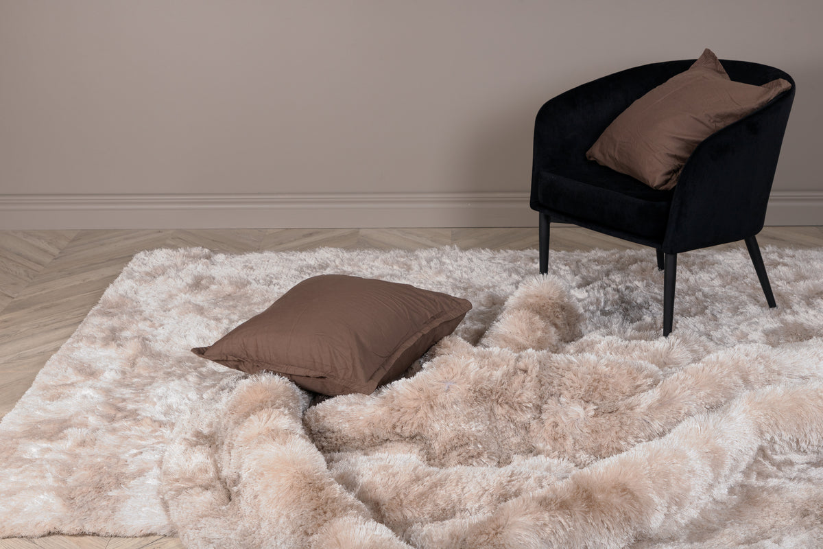 Venture Design Shiva Runda Mattor ⌀200 Champagne
