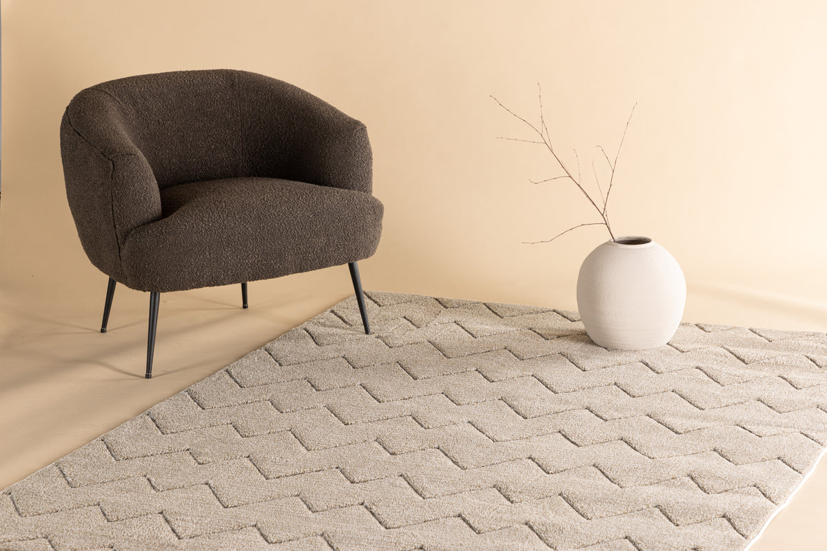 Venture Design Fia Rektangulära Mattor 290 × 200 Brun
