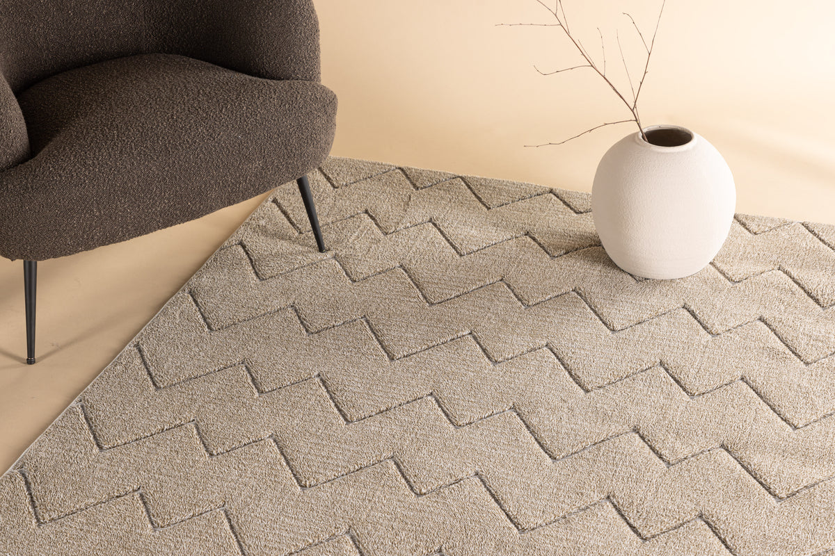 Venture Design Fia Rektangulära Mattor 230 x 160 Brun
