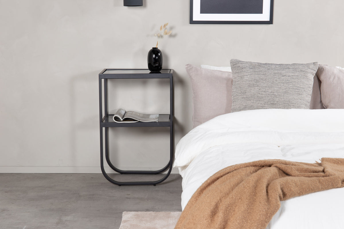 Venture Design Rocker Sängbord 45 x 30 Svart