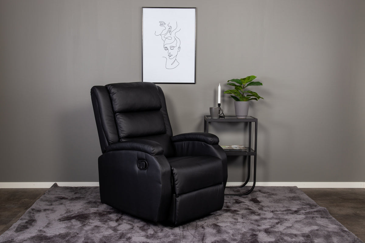 Venture Design Rocker Sängbord 45 x 30 Svart